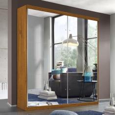 Guarda Roupa Salvador 2Portas 2Gavetas E 6Espelhos Minastex