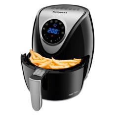 Fritadeira Sem Óleo Air Fryer 3,5L Mondial Preto e Inox 1500W AF-30-DI