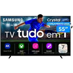 Smart TV 55" Samsung 4K UHD Crystal UHD UN55U8600FGXZD Tizen Bixby 3 H