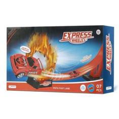 Pista de Corrida Fast Lane Express Wheels Multikids Br1020
