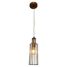 Pendente Bella Iluminação Kai No Voltagev Ouro Velho