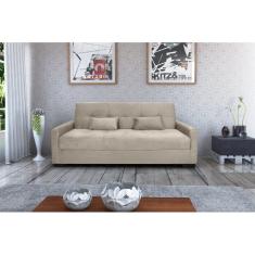 Sofá Cama Lavinia Suede Bege B251 – Matrix