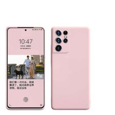 Capas quadradas de silicone líquido para Samsung S22 S21 S20 FE Plus Note 10 20 Ultra A32 A42 A52S A72 A53 A13 5G Capa macia à prova de choque, rosa, para Samsung A32 4G