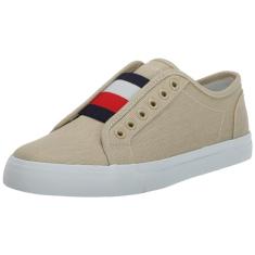 Tommy Hilfiger Tênis feminino ANNI, Argila branca 110, 35