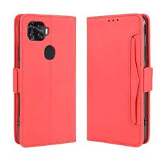 Capa com compartimento para cartão para ZTE A1 ZTG01, capa flip carteira de couro para ZTE A1 ZTG01, capa magnética retrô, capa de telefone carteira com compartimentos para cartão
