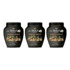 Creme Skala 1Kg Oleo De Argan-Kit C/3Un