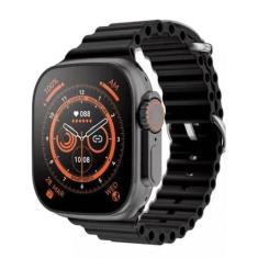 Relogio Smartwatch Feminino Preto Ultra 8 Para Samsung Android e IOS -
