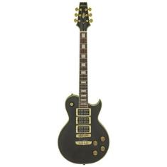 Guitarra Aria Pro Ii Pe-350pf Aged Black