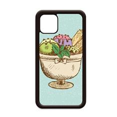 Copo de biscoito com bola de sorvete para iPhone 11 Pro Max capa para Apple Mobile Case