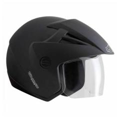 Capacete Moto Ebf Thunder Open Solid Aberto Várias Cores