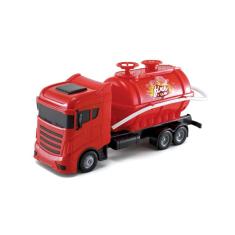 Caminhão Bombeiro Fire Tank Esguicha Agua - Orange Toys