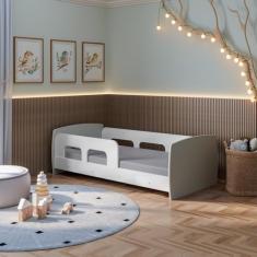 Cama Infantil Montessoriana Ninho Tamanho Mini Branco