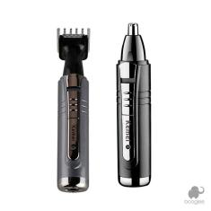 Aparador e Cortador de Pelos Kemei KM-6511 Bivolt - Preto