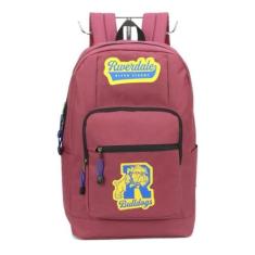 Mochila de Notebook Riverdale Bulldogs Vinho Original, Vinho
