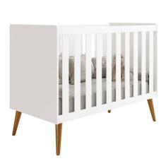 Berço Americano Isis Branco - Reller Móveis, Branco