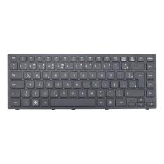 Teclado para Notebook bringIT compatível com Lg S425 ABNT2, Preto