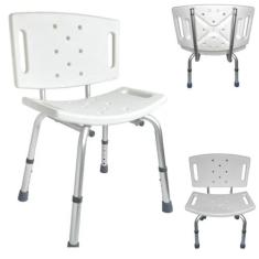 Banqueta De Banho Com Encosto Supermedy 100kg