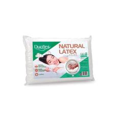 Travesseiro Látex Natural LN1200 c/ Capa Percal 200 Fios 45x65x13 - Duoflex