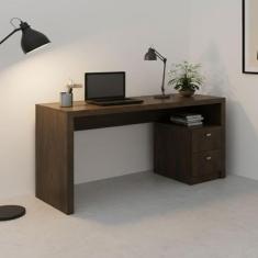 Escrivaninha Mesa Escritório 135,8cm com 2 gavetas ME4130 - Tecno Mobi