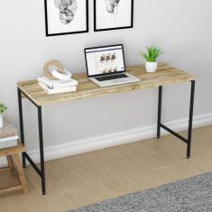 Escrivaninha Mesa Escritório Estilo Industrial 135cm Active Yescasa