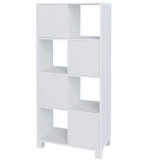 Armário Multiuso 02 Portas com Nichos Wally Branco A02 - Lyam Decor