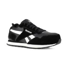 Reebok Harman Safety Toe Classic Work Tênis industrial, Preto, 10.5