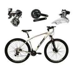 Bicicleta Aro 29 Ksw Xlt Câmbios Shimano Altus 24V Freios a Disco Hidráulicos Suspensão com Trava-Unissex
