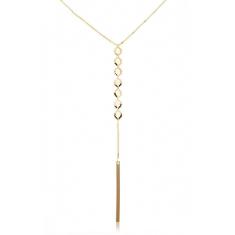 Colar Cumprido Com Mini Pérolas E Fio