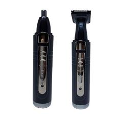 Aparador e Cortador de Pêlos Nariz Recarregável 2 em 1 - Kemei