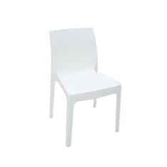 Cadeira Alice Satinada Branca Polipropileno 92038010 Tramontina