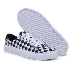 Tênis Feminino Casual Cano Baixo Dia a Dia Confortável Branco-Feminino