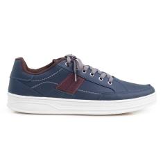 Tenis Casual Macio Sapatenis Estilo Urbano Slip On Com Cadarço Dia A Dia-Masculino