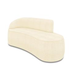 Sofá 4 Lugares Orgânico 220 cm Morgan Bouclê D03 - D`Rossi