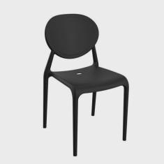 Cadeira de Jantar em Pp com Encosto Slick