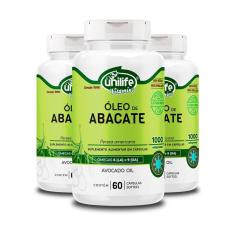 Kit 3 óleo De Abacate Unilife 60 Cápsulas