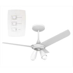 Ventilador Teto Aliseu Dunni Com Controle De Parede 127V