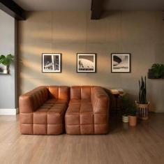 Sofá Guldi Popup com 2 Módulos Canto e 2 Centrais material sintético C