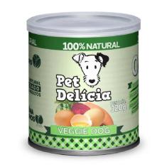 Ração Úmida Para Cães Pet Delicia Veggie 320G - Pet Delícia