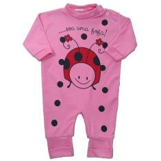 Macacão Bebê Em Suedine Taylor Estampado Menino e Menina - Koala Baby,