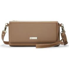 GooodiDEAR Bolsa transversal feminina 2024, antirroubo RFID, alça de ombro ajustável, bolsa pequena leve com bolso para telefone, vários compartimentos para cartões para viagem, trabalho, casual,