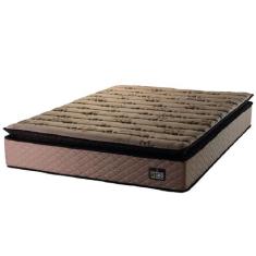 Colchão Casal Queen Espuma D33 Pillow Top Van Gogh 158x198x29cm Marrom