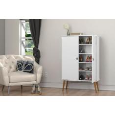 Sapateira Spazio Branco - Patrimar Móveis