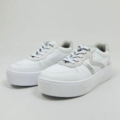 Tênis Ramarim Casual Flatform com Cadarço Feminino-Feminino