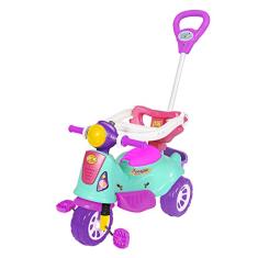 Carrinho De Passeio Ou Pedal Infantil Triciclo Avespa - Maral - Pink,Multicor