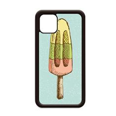 Capa amarela verde vermelha picolé sorvete para iPhone 12 Pro Max para Apple Mini Mobile Case Shell