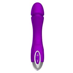 Vibrador Flexível com Aquecimento e 7 Vibrações - Rose Erotic Point, Erotic Point, Roxo