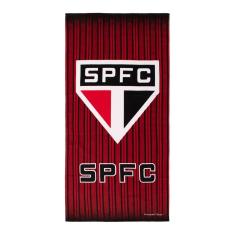 Toalha de Banho Aveludada Estampada de Times 70cm x 1,40m - Buettner