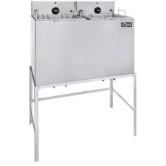 Fritador Elétrico Duplo Fire Feqdc Filtro Água Cavalete 66L, 220V