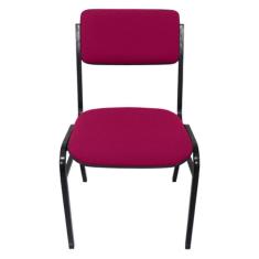 Cadeira Empilhável para Auditórios Linha Hotel Smart Rosa