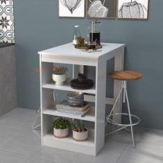 Mesa Bancada 2 Lugares com Nichos Linha B's - Emovell